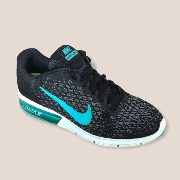 Nike Shoes - Nike Airmax Black & Teal